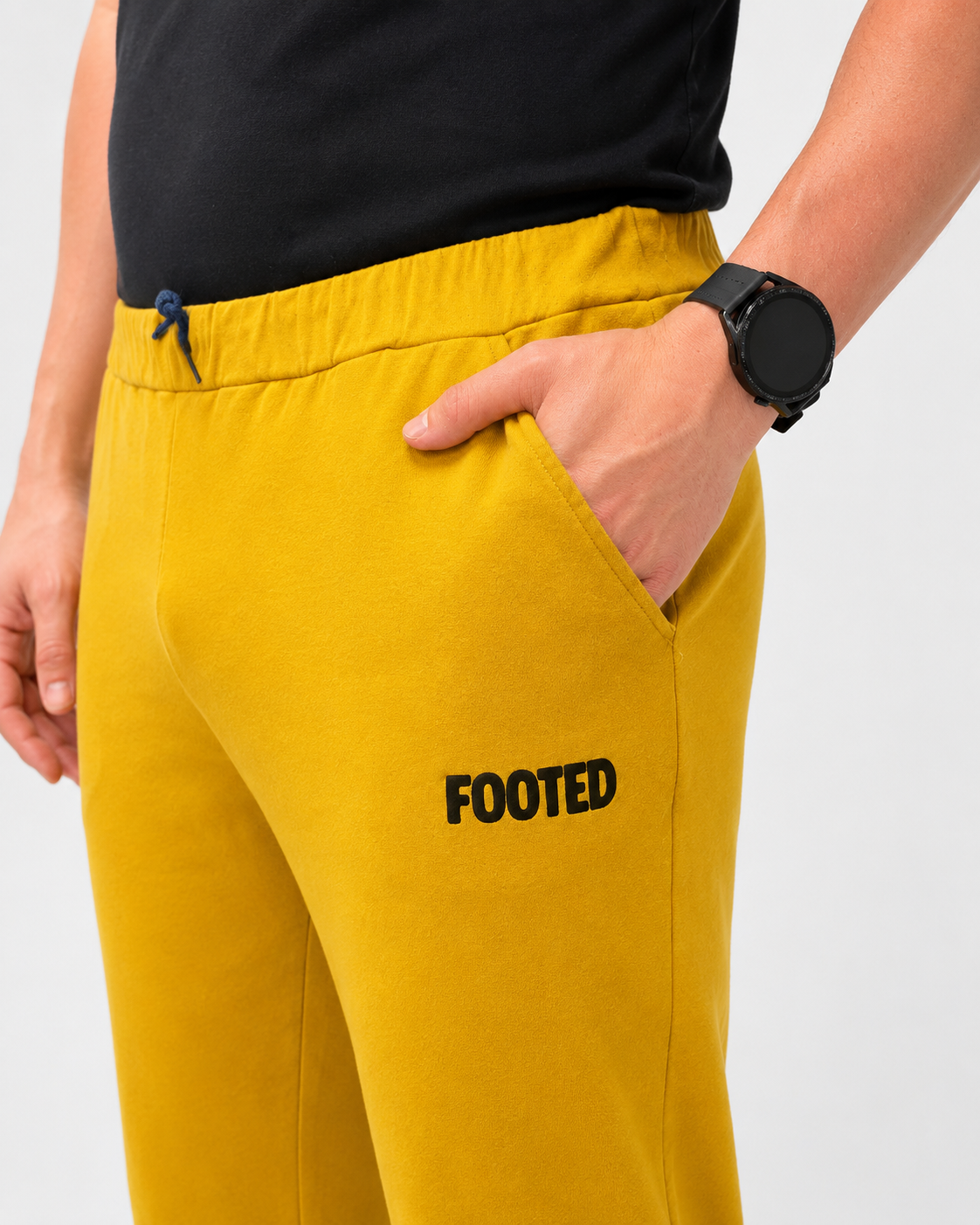 FOOTED Pants – Yellow